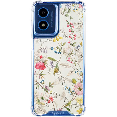 Wildflowers by William Kilburn Moto G 5G (2024) Clear Case